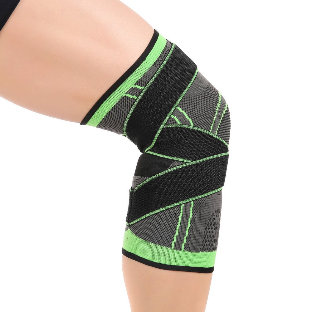 Drop Ship for Chile Sports Fitness Knee Pads Support Bandage Braces Elastic Nylon Sport Compression Sleeve for Basketball