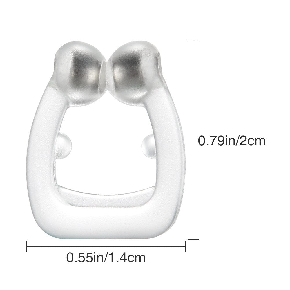 4pcs/set Silicone Magnetic Anti Snore Stop Snoring Nose Clip Sleep Tray Sleeping Aid Apnea Guard Night Device Health Care