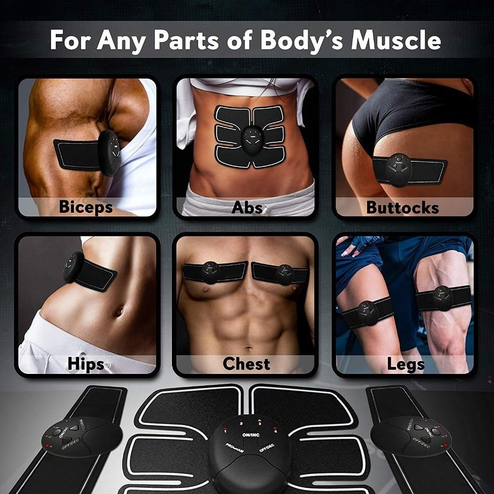 EMS Wireless Smart Hip Muscle Stimulator Electric Fitness Lifting Buttock Abdominal Trainer Weight Loss Body Slimming Massage