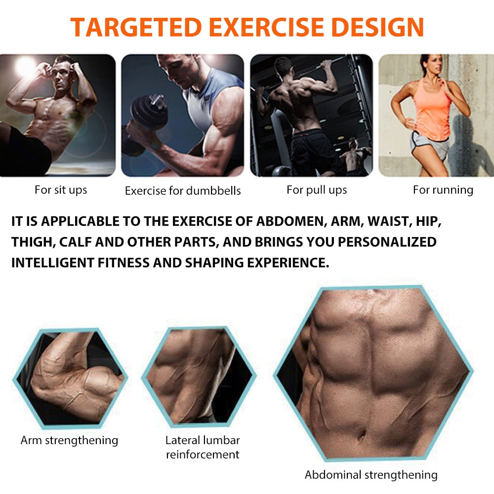 EMS Wireless Smart Hip Muscle Stimulator Electric Fitness Lifting Buttock Abdominal Trainer Weight Loss Body Slimming Massage