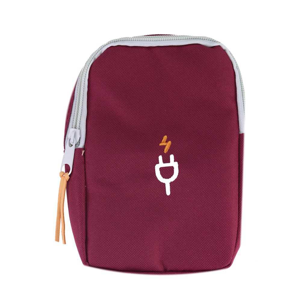 Travel Gadget Organizer Bag Portable digital cable bag Electronics Accessories Storage Carrying Case Pouch for USB power Bank