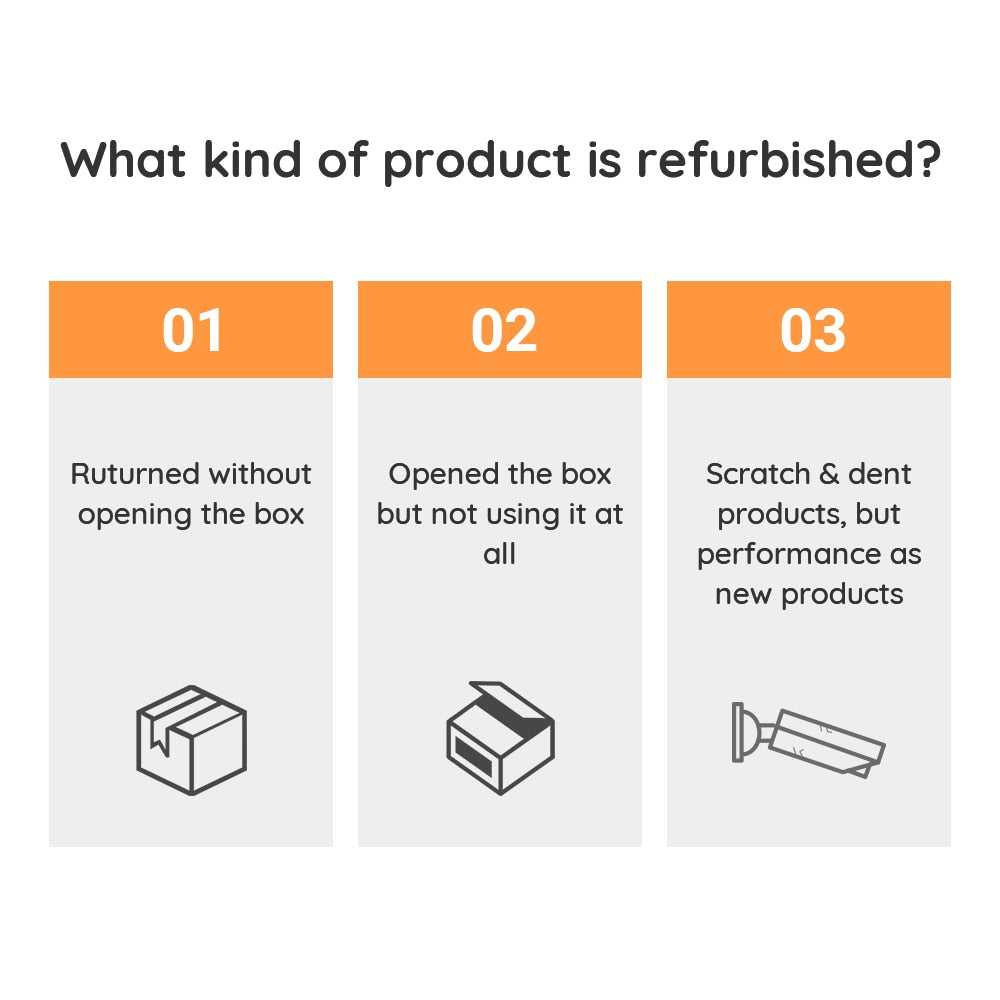 [Refurbished IP Camera]Reolink 5MP WiFi Camera AI Motion Detection 4MP CCTV Cam 3MP Smart Home 24/7 Video Recording Surveillance