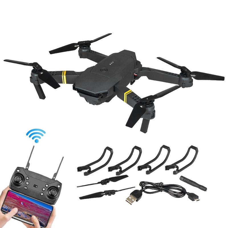 E58 Foldable Drone 4K HD Professional Drones With Camera Aerial Photography WiFi RC Dron Helicopter Toy Beginners Easily Control