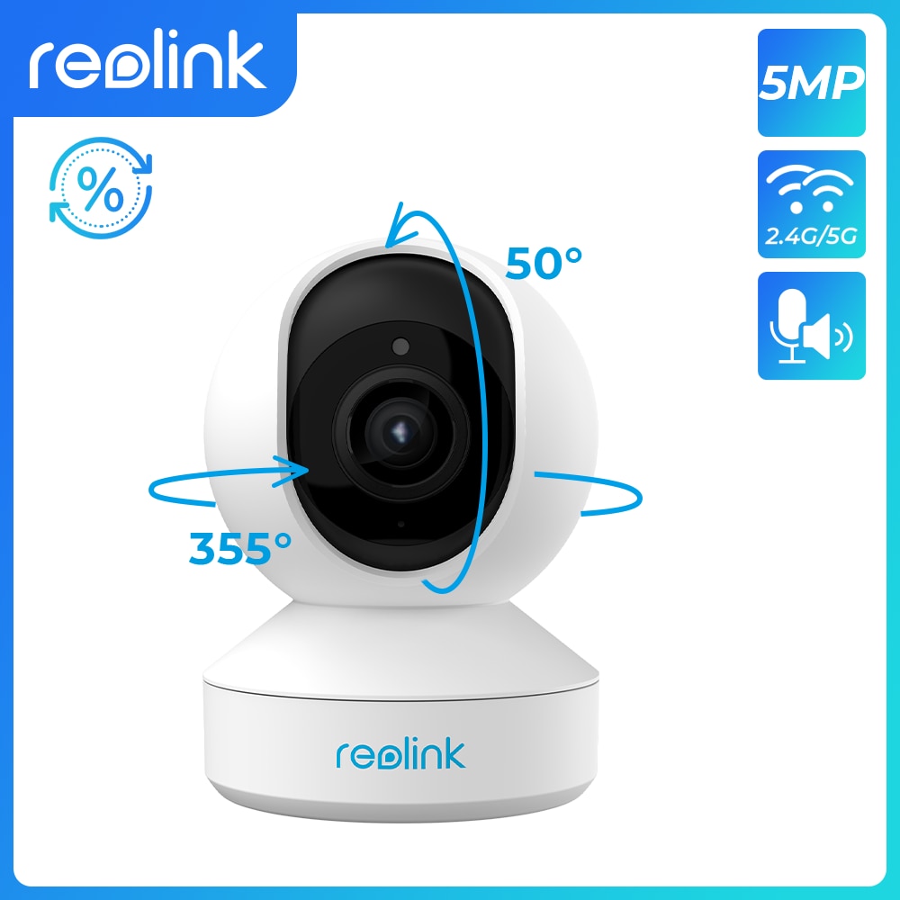 [Refurbished IP Camera]Reolink 5MP WiFi Camera AI Motion Detection 4MP CCTV Cam 3MP Smart Home 24/7 Video Recording Surveillance