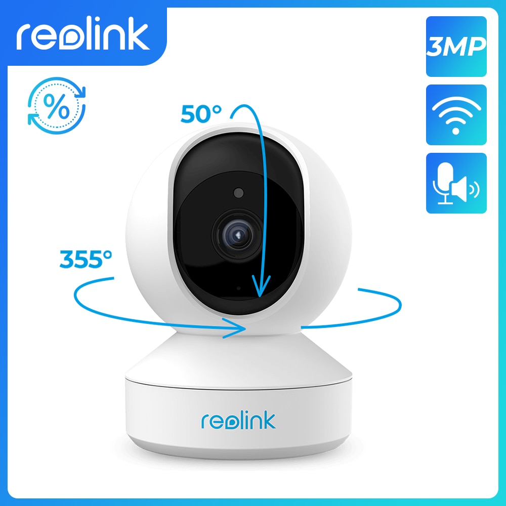 [Refurbished IP Camera]Reolink 5MP WiFi Camera AI Motion Detection 4MP CCTV Cam 3MP Smart Home 24/7 Video Recording Surveillance