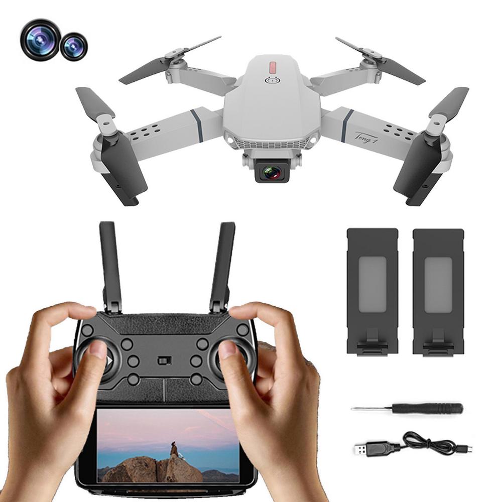 New 2022 E88Pro RC Drone 4K Professinal With 1080P Wide Angle HD Camera Foldable RC Helicopter WIFI FPV Height Hold Gift Toy