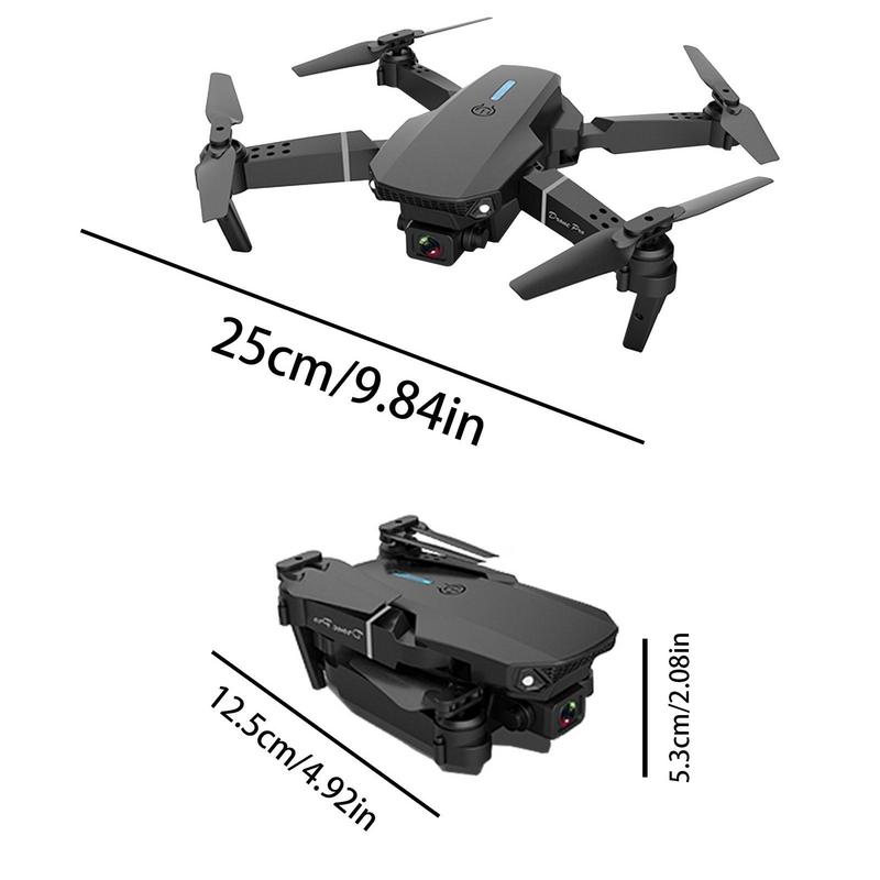 2022 E88Pro RC Drone 4K With 1080P Wide Angle HD Camera Foldable RC Dron Helicopter WIFI FPV Height Hold For Kids Gift Toy