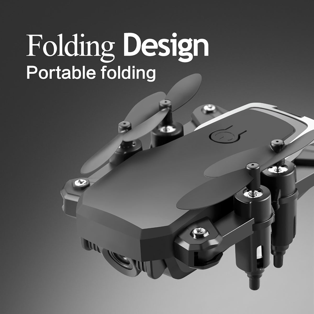 LF606 Wifi FPV Foldable RC Drone with 4K HD Camera Follow Altitude Hold 3D Flips Headless RC Helicopter Mini Aircraft Kids Toys