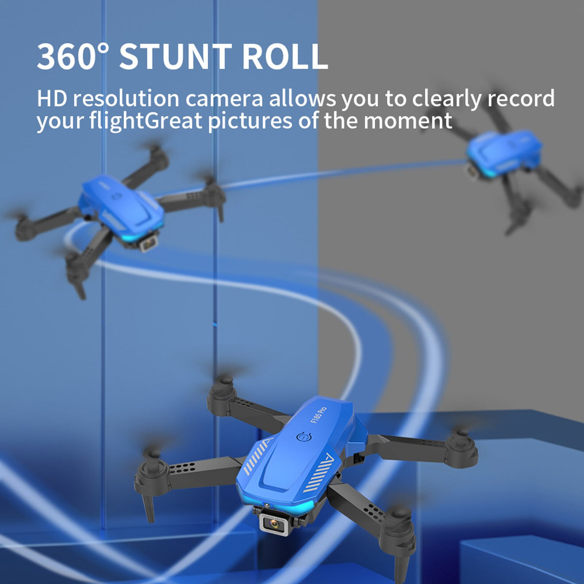 2022 LS/RC F185 Pro RC Drone 4K Professional HD Camera Three-Sided Obstacle Avoidance Foldable Quadcopter RC Helicopter Toys Boy