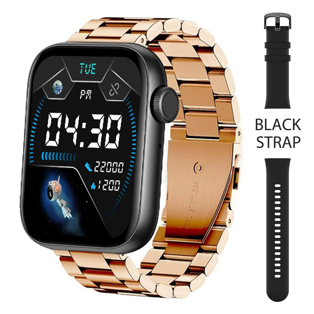 SENBONO 2022 Men's Smartwatch Sports IP68 Waterproof HR Fitness Tracker Bluetooth Answer Call Smart Watch Men Women PK P45 IWO8