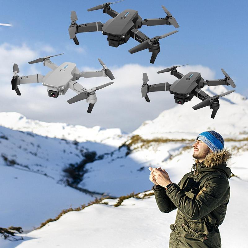 2022 E88Pro RC Drone 4K With 1080P Wide Angle HD Camera Foldable RC Dron Helicopter WIFI FPV Height Hold For Kids Gift Toy