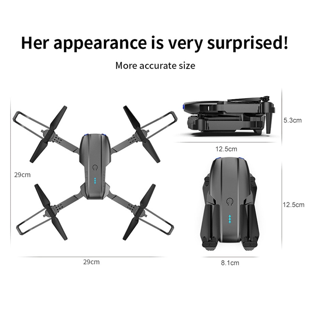 E99 K3 Pro Mini Drone 4K Profesional HD Dual Camera 1080P Obstacle Avoidance Fpv RC Drones Quadcopter Rc Helicopters Toys Boys