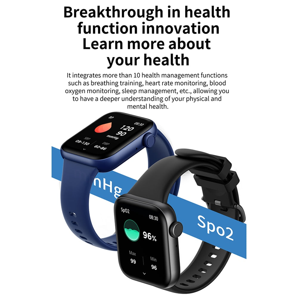 SENBONO 2022 Men's Smartwatch Sports IP68 Waterproof HR Fitness Tracker Bluetooth Answer Call Smart Watch Men Women PK P45 IWO8