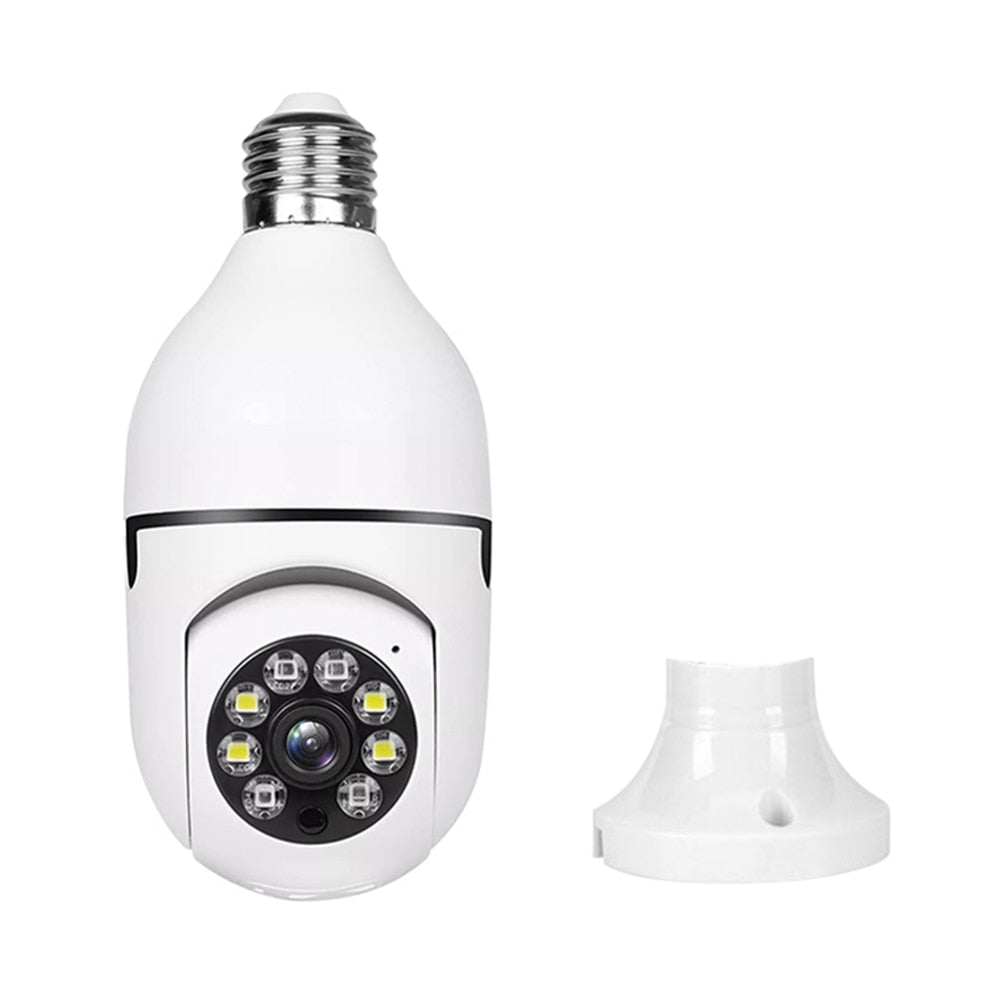 E27 Bulb Surveillance Camera 2MP Night Vision Wireless Security Monitor Light Bulb WiFi Camera Auto Human Tracking Baby Monitor