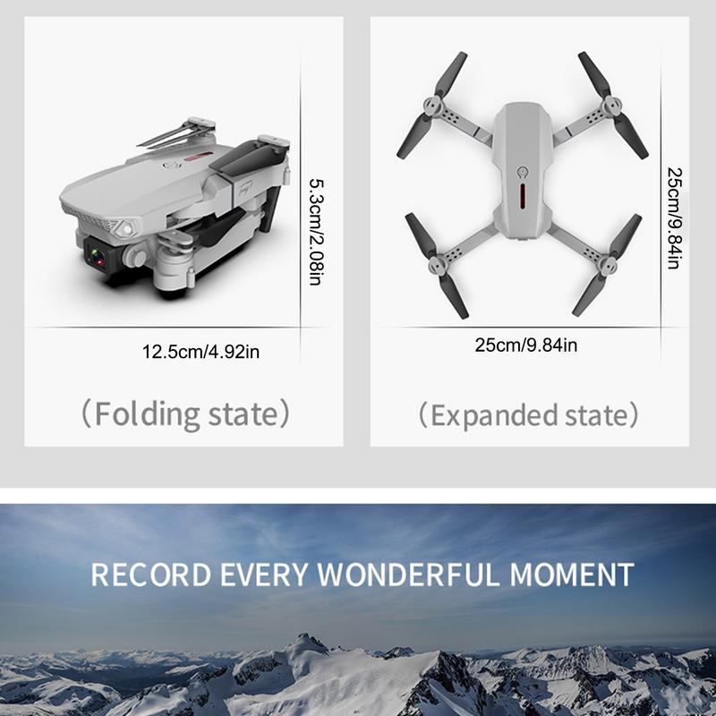 New 2022 E88Pro RC Drone 4K Professinal With 1080P Wide Angle HD Camera Foldable RC Helicopter WIFI FPV Height Hold Gift Toy