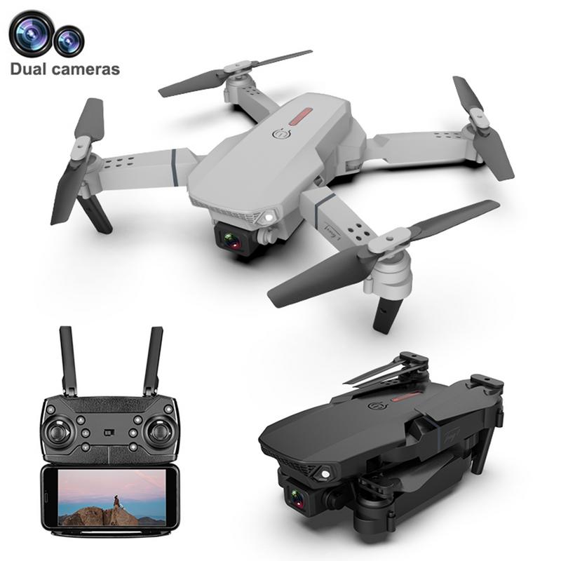 New 2022 E88Pro RC Drone 4K Professinal With 1080P Wide Angle HD Camera Foldable RC Helicopter WIFI FPV Height Hold Gift Toy