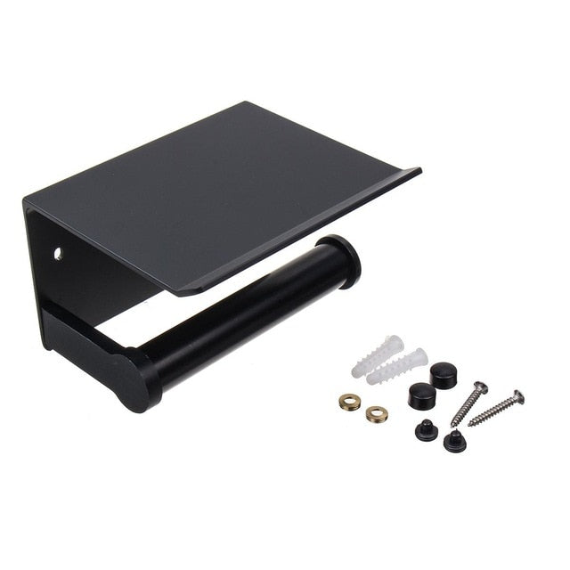 Bathroom Toilet Paper Holder w/Phone Holder - ShopAfusion