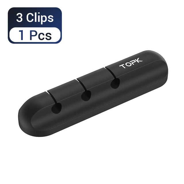 TOPK Silicone Cable Organizer - ShopAfusion
