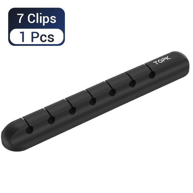 TOPK Silicone Cable Organizer - ShopAfusion