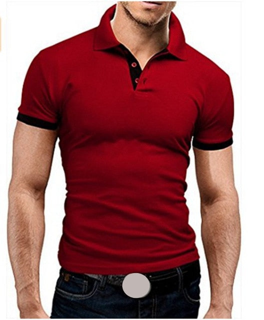 New Men's Summer Collared T-Shirt - ShopAfusion