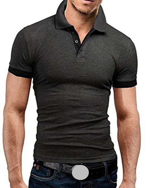 New Men's Summer Collared T-Shirt - ShopAfusion