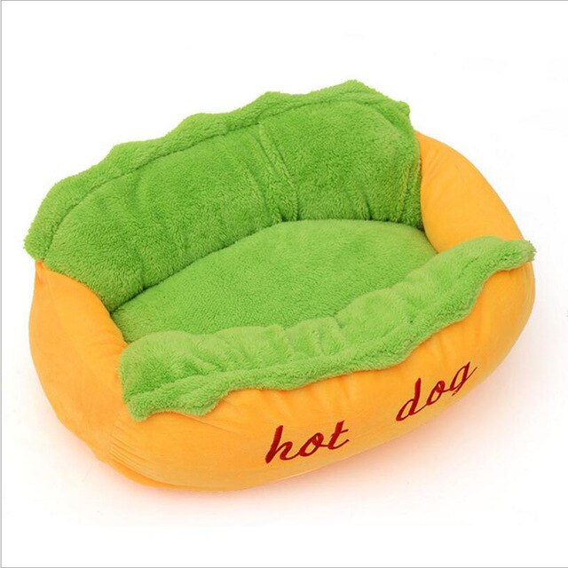 Hot Dog Bed for Dogs - ShopAfusion