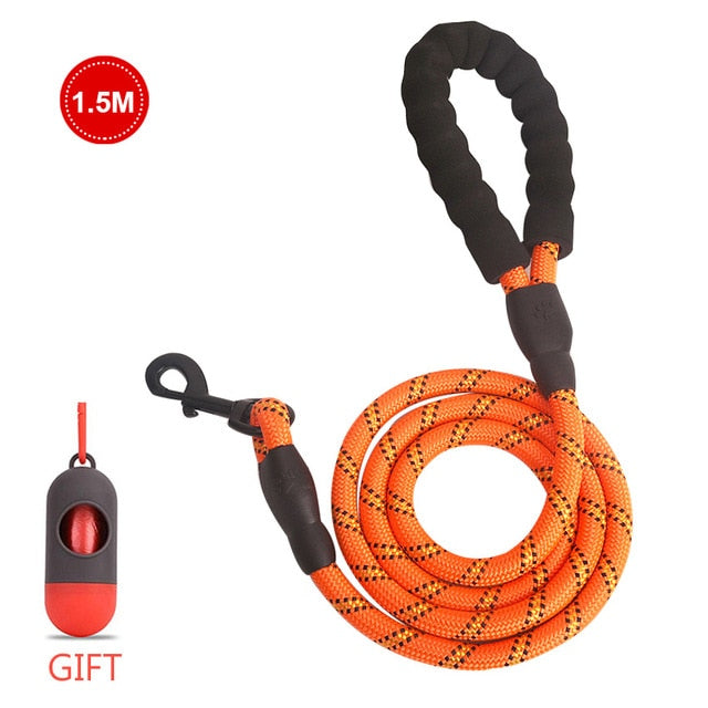 Strong Reflective Dog Leashes - ShopAfusion