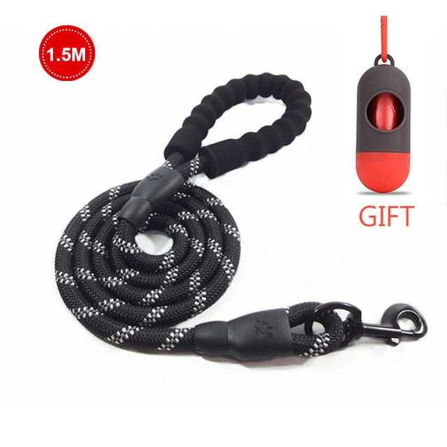 Strong Reflective Dog Leashes - ShopAfusion