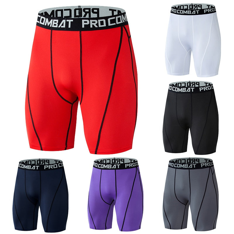 Men's Compression Fitness Shorts - ShopAfusion