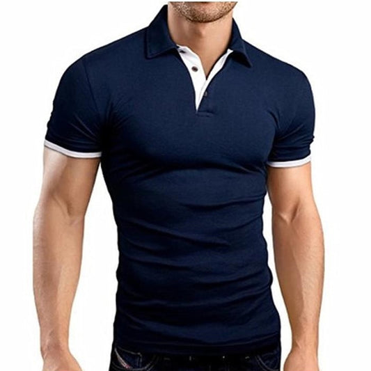 New Men's Summer Collared T-Shirt - ShopAfusion