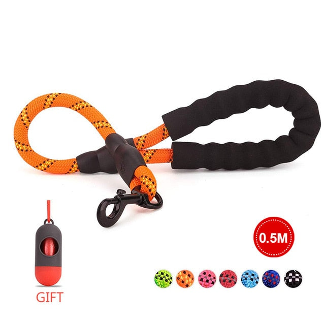 Strong Reflective Dog Leashes - ShopAfusion