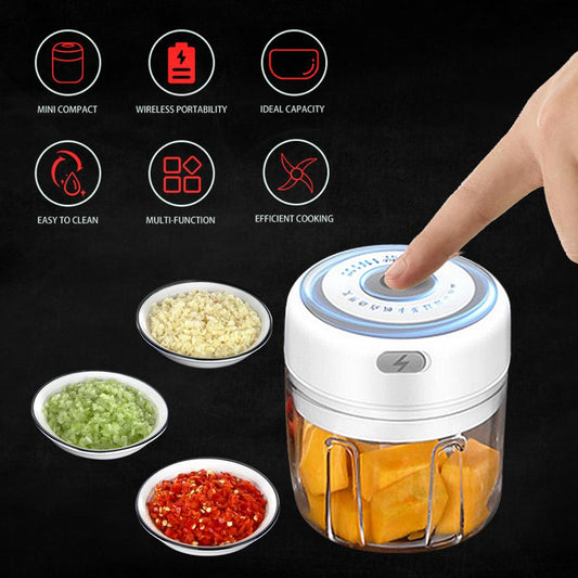 Mini Electric Food Chopper - ShopAfusion
