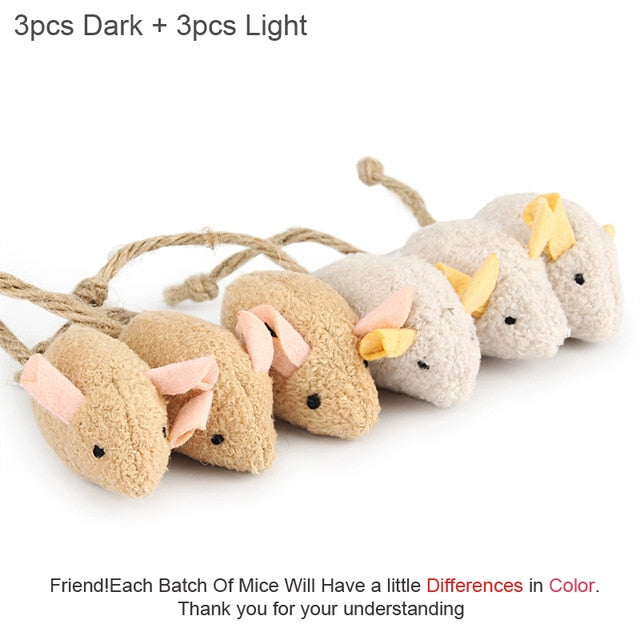 Mouse Cat Toys! (6pcs) - ShopAfusion