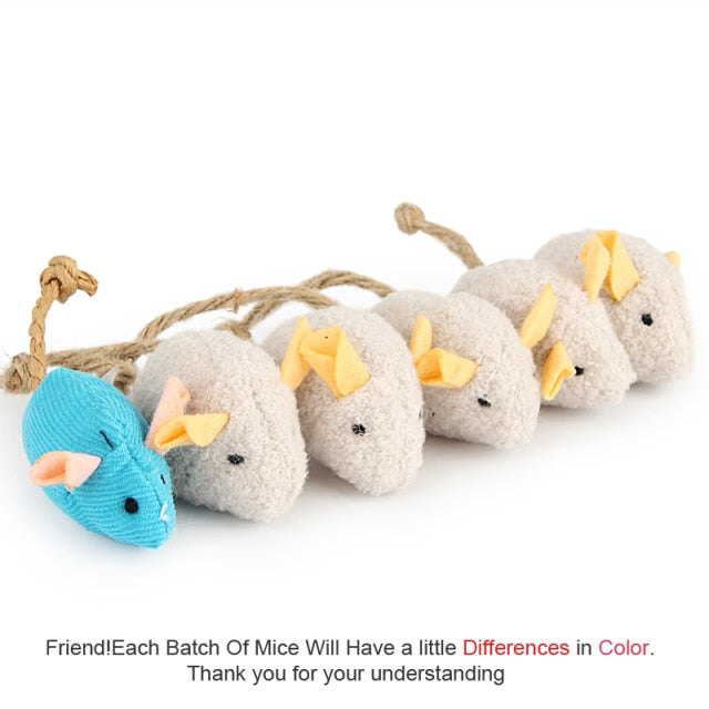 Mouse Cat Toys! (6pcs) - ShopAfusion