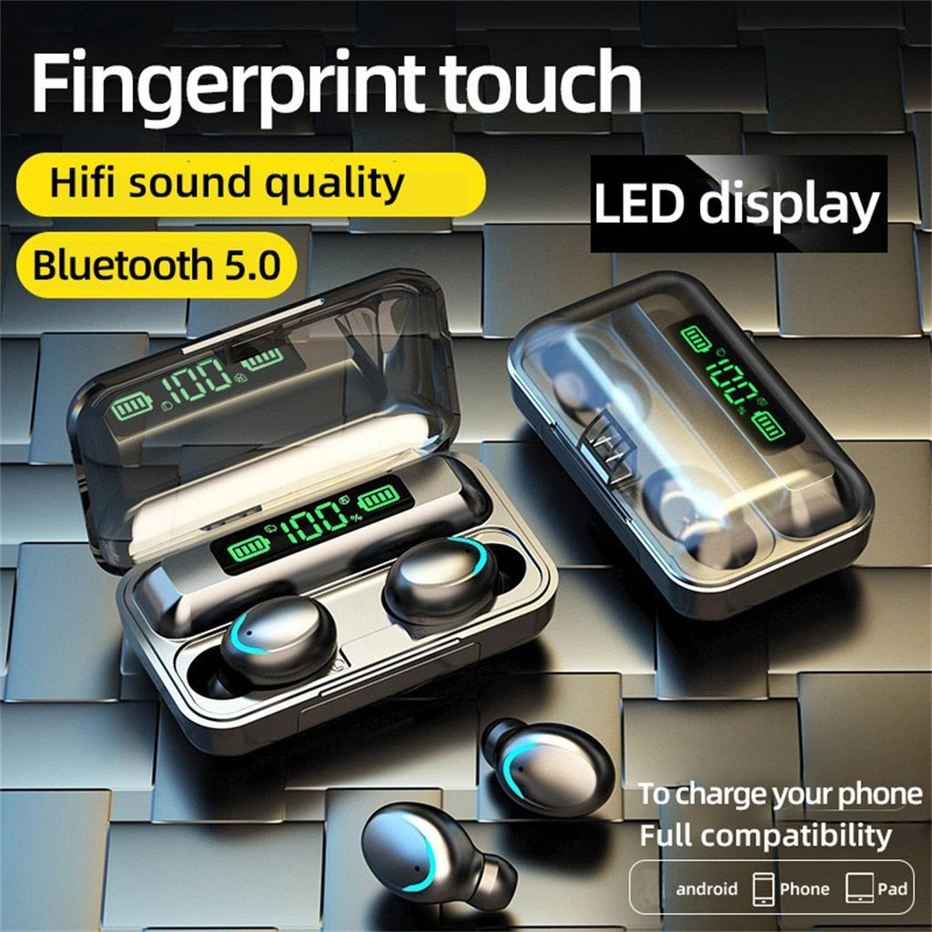 Carprie's TWS Bluetooth Wireless Earbuds - ShopAfusion