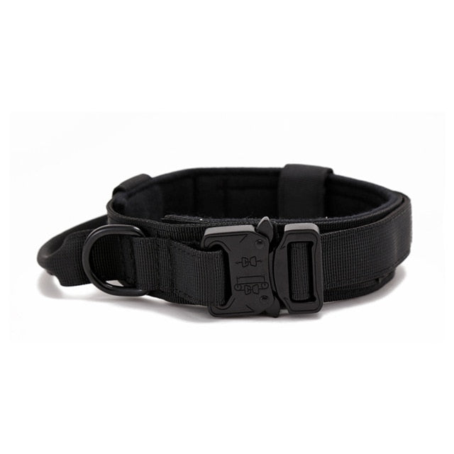 Tactical, Heavy Duty, Adjustable, Dog Collar - ShopAfusion
