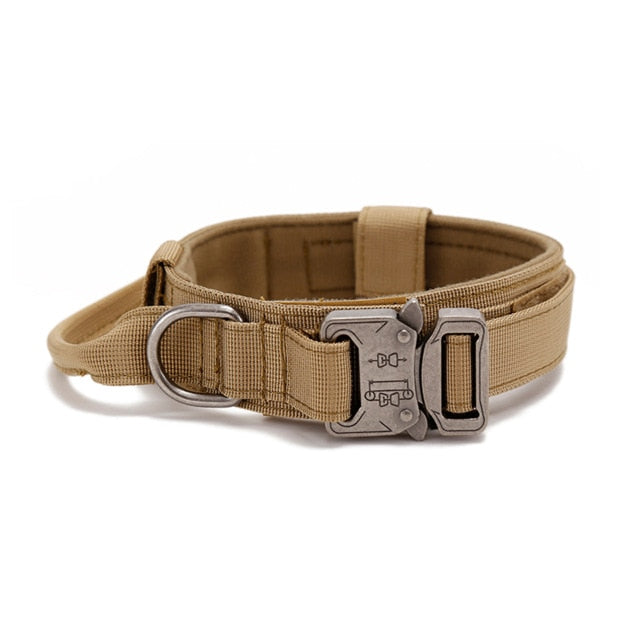 Tactical, Heavy Duty, Adjustable, Dog Collar - ShopAfusion