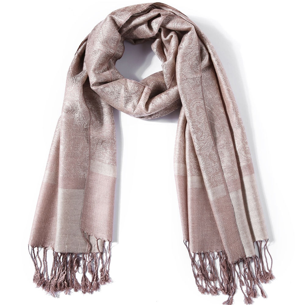 Silk Shawl Scarf - ShopAfusion